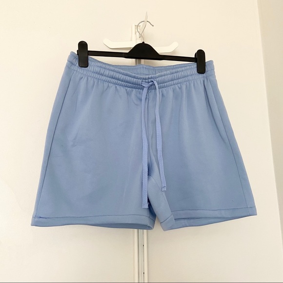 Baby blue sweat shorts Clearance